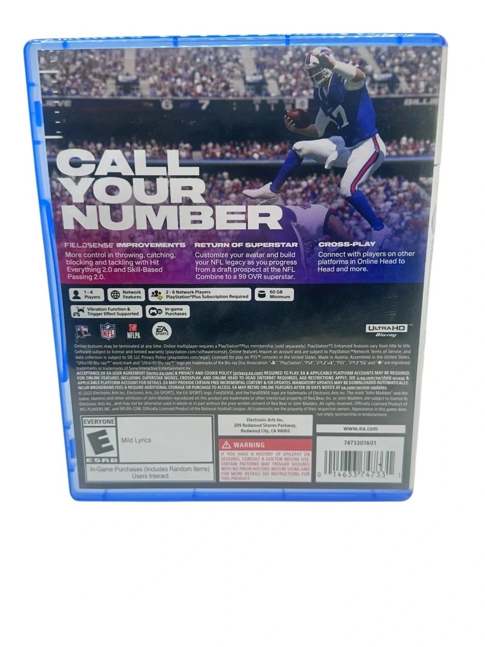 Madden NFL 24 PS5 Game - EA SPORTS   Excellent condition